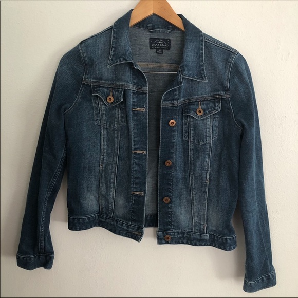 Lucky Brand Jean Jacket Medium - Picture 1 of 5
